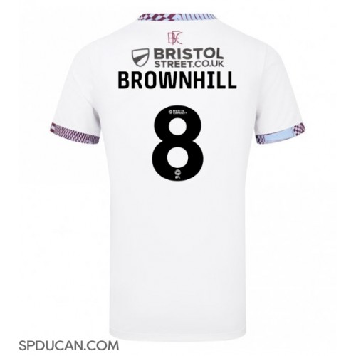 Muški Nogometni Dres Burnley Josh Brownhill #8 Rezervni 2024-25 Kratak Rukav